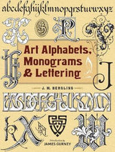 Load image into Gallery viewer, Art Alphabets and Lettering by J.M. Bergling, Foreword by James Gurney (Signed)
