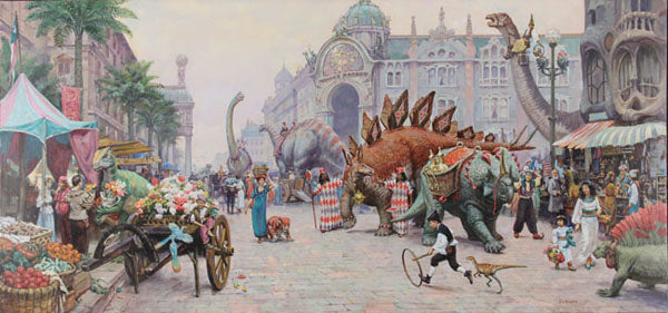 Dinotopia: A Land Apart from Time (Signed) – James Gurney