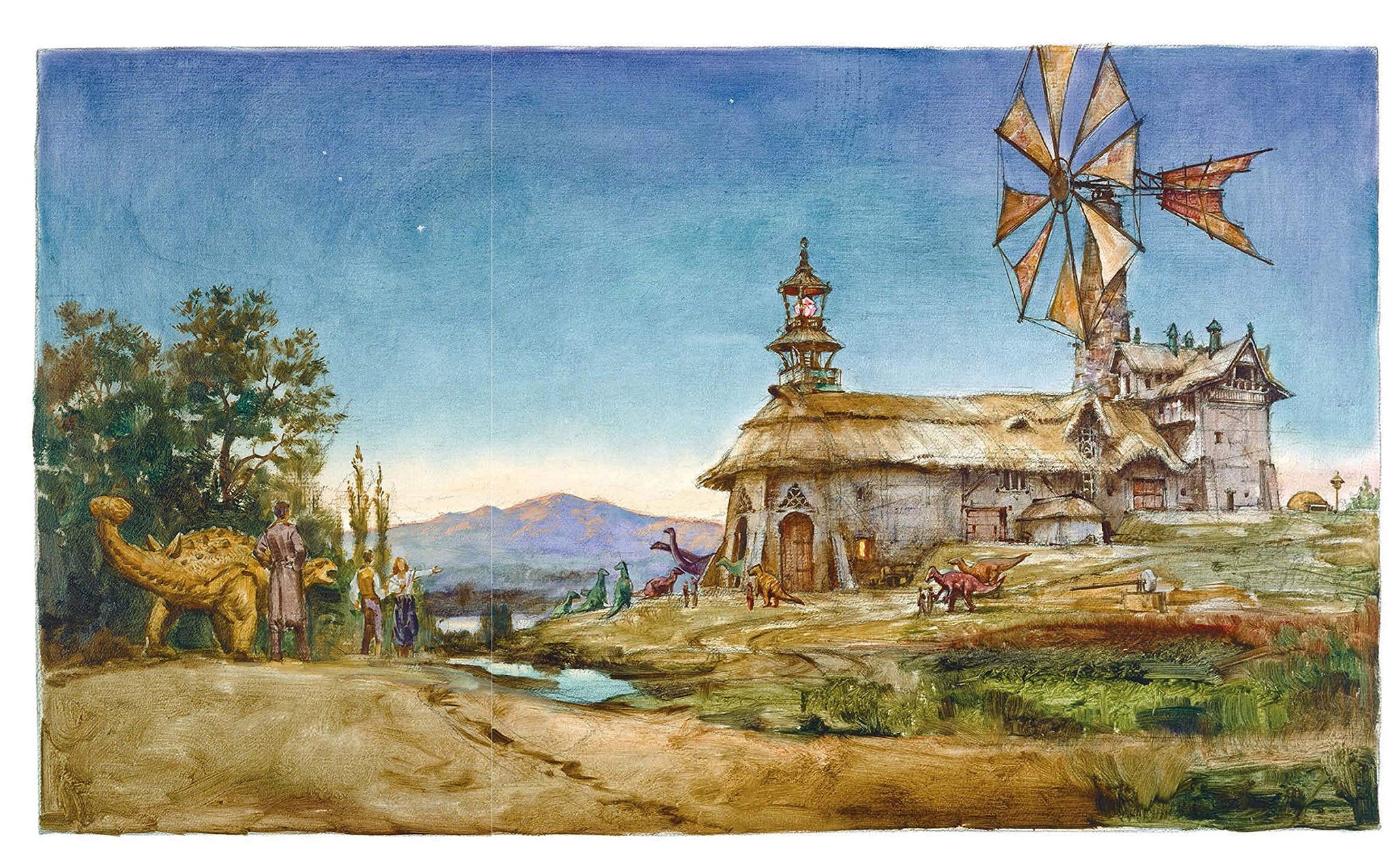 Dinotopia: A Land Apart from Time (Signed) – James Gurney