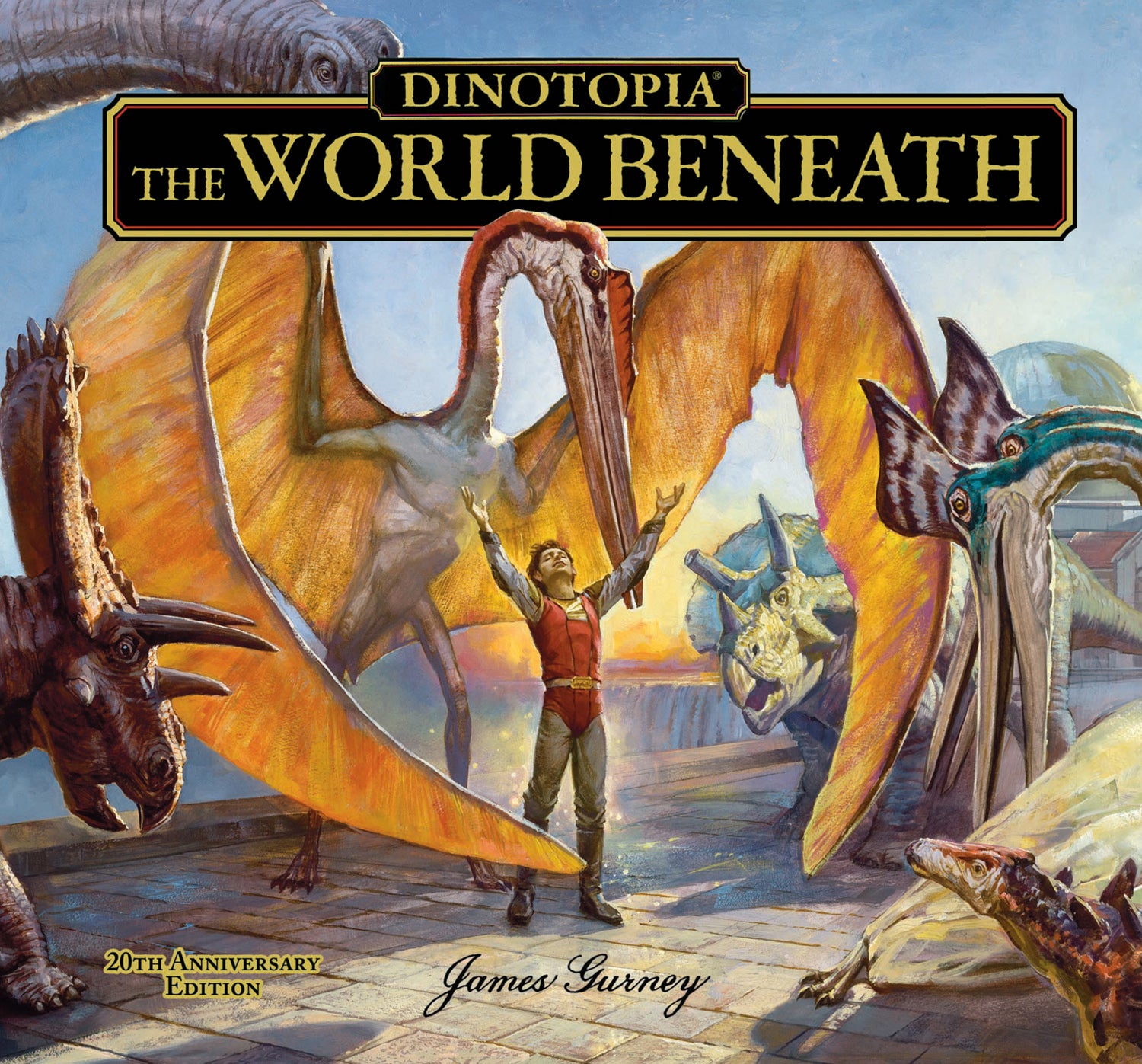 ダイノトピア 地下世界への冒険 ジェームズガーニー Dinotopia: The World Beneath (Signed) – James Gurney